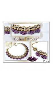 Free pattern Par Puca® Beads - Necklace Amour